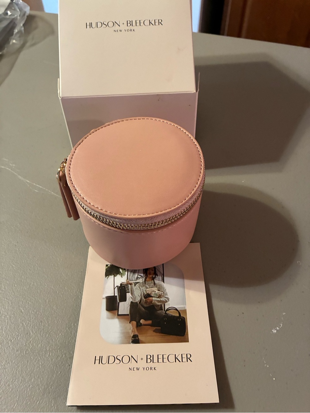 Hudson + Bleecker Jewelry Travel Case Pink